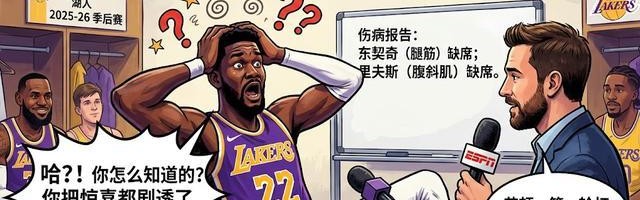 B体育登录入口-两耳不闻窗外事，一心只打圣贤球！艾顿竟不知湖人季后赛对手是谁